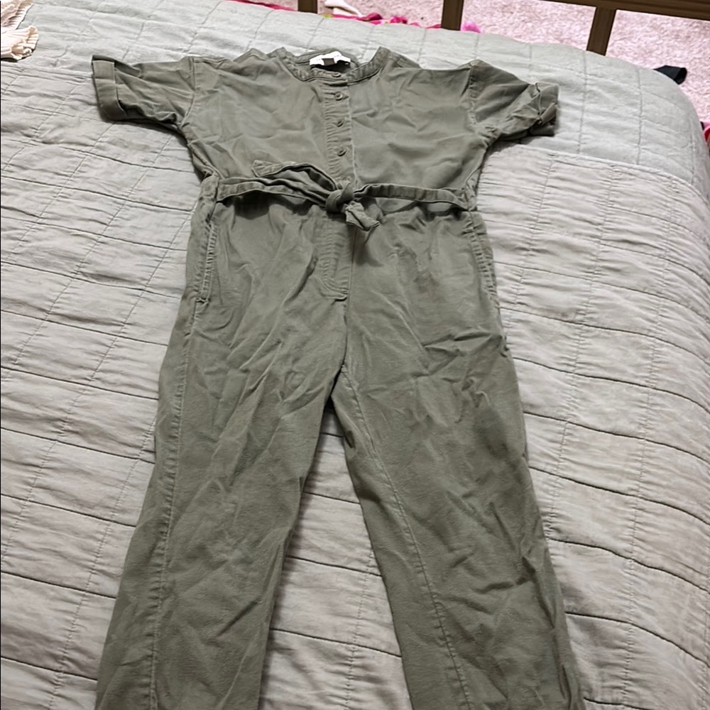 Olive Green Jumpsuit